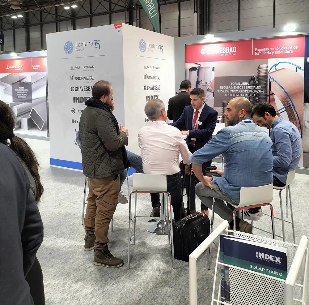 Stand de CHAVESBAO en MetalMadrid Stand de CHAVESBAO en MetalMadrid