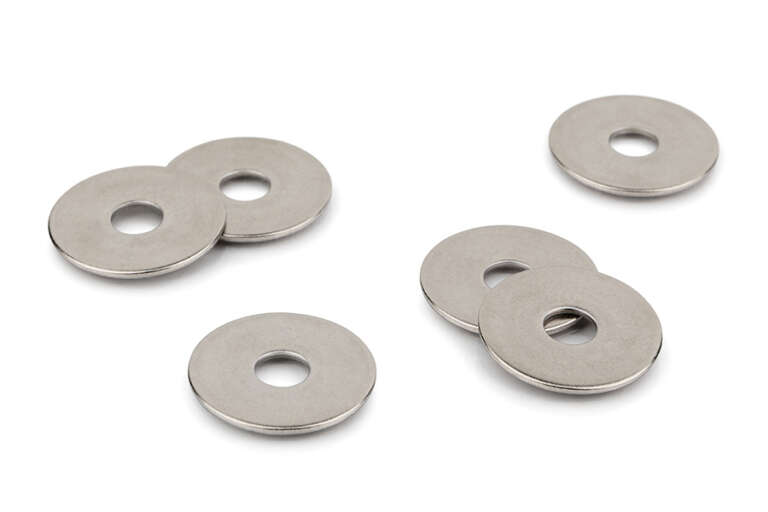 Arandelas NFE 25513 y 25514 en distintos tamaños