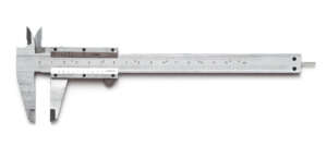 Pie de rey para medir tornillos