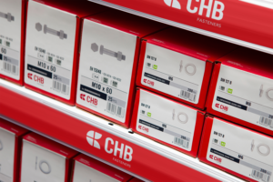 Cajas Red Box En Lineal De La Gama De Tornillería