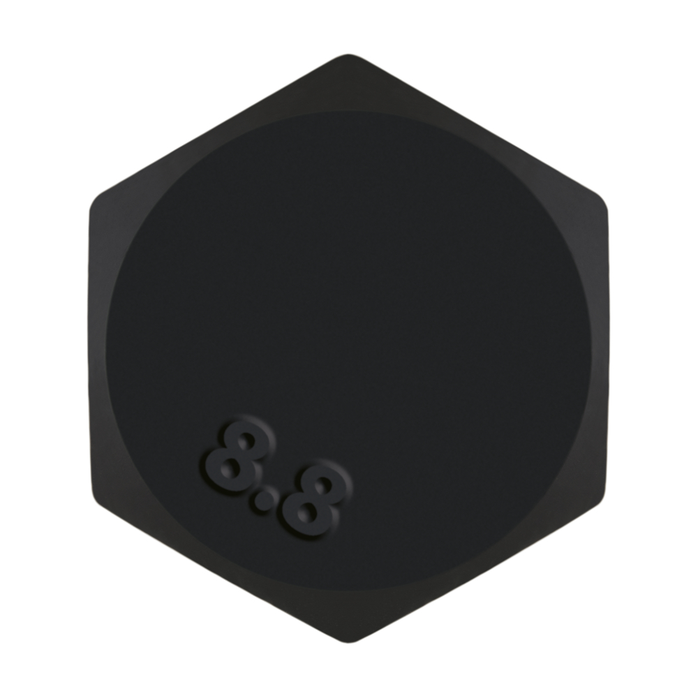 DIN 933 8.8 BL - ISO 4017