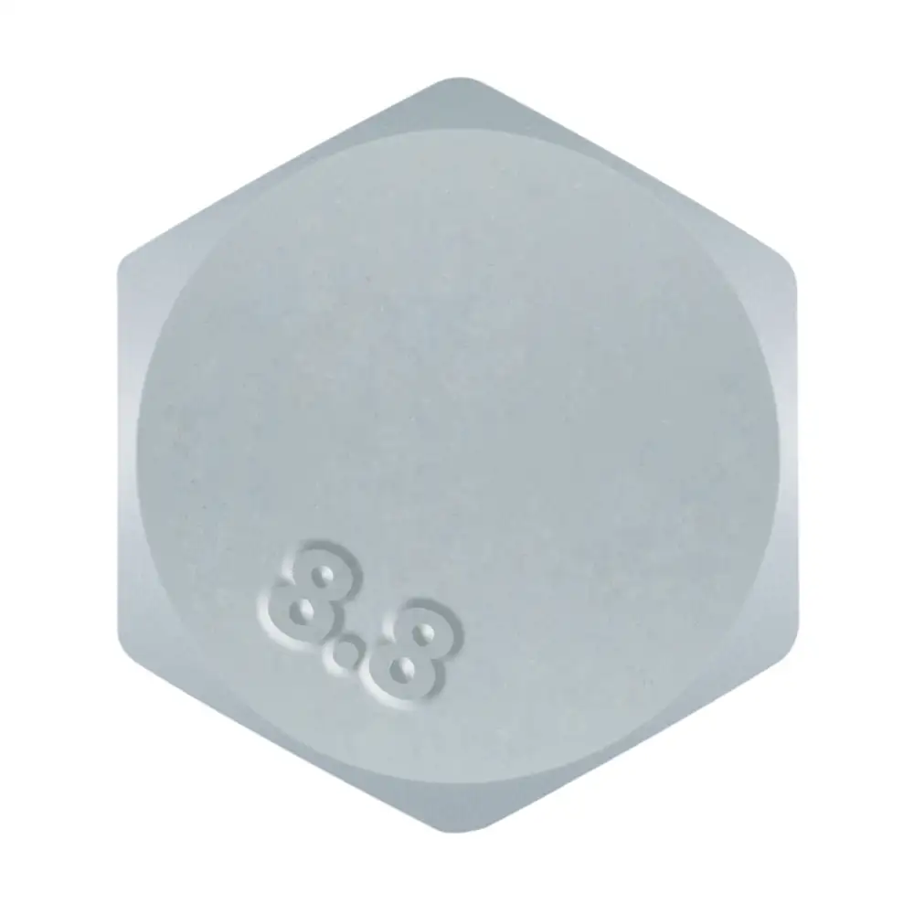 Hexagonal screw DIN 933 8 8 ZP | CHAVESBAO
