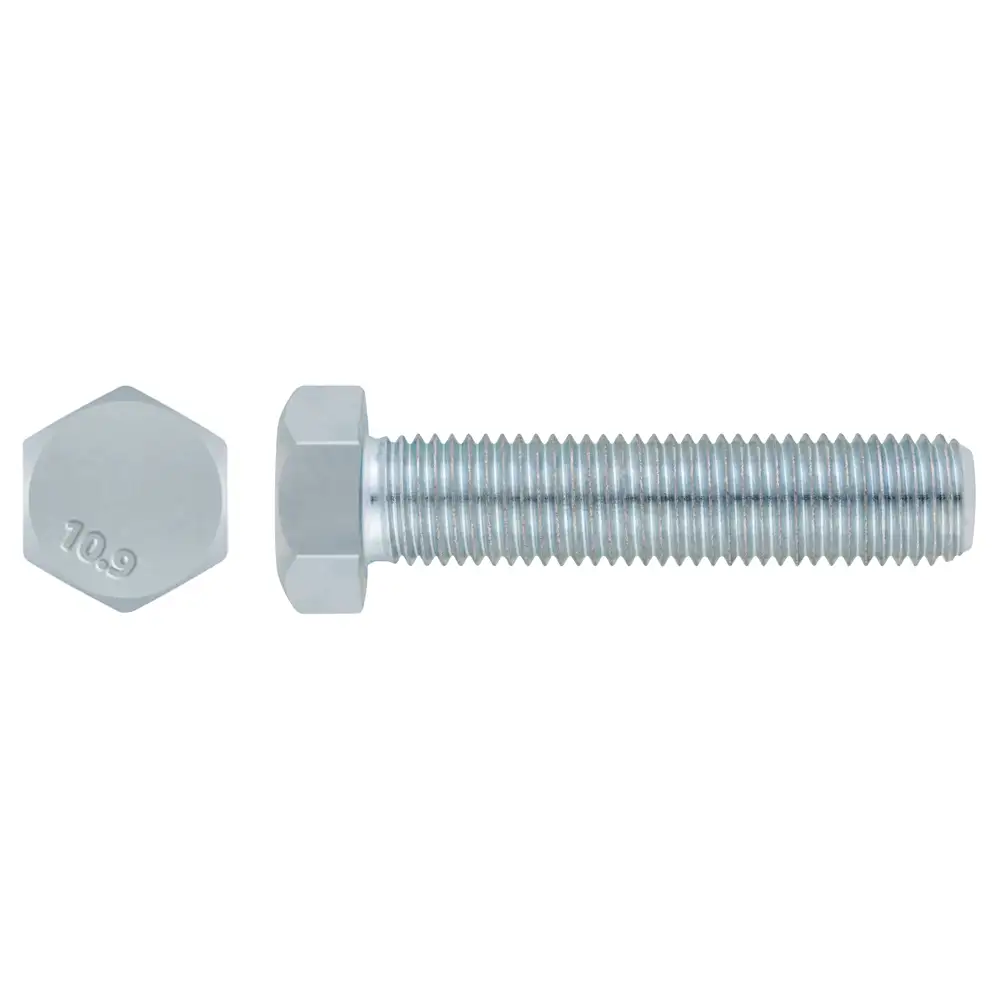 Hexagonal screw DIN 931 10 9 ZP | CHAVESBAO